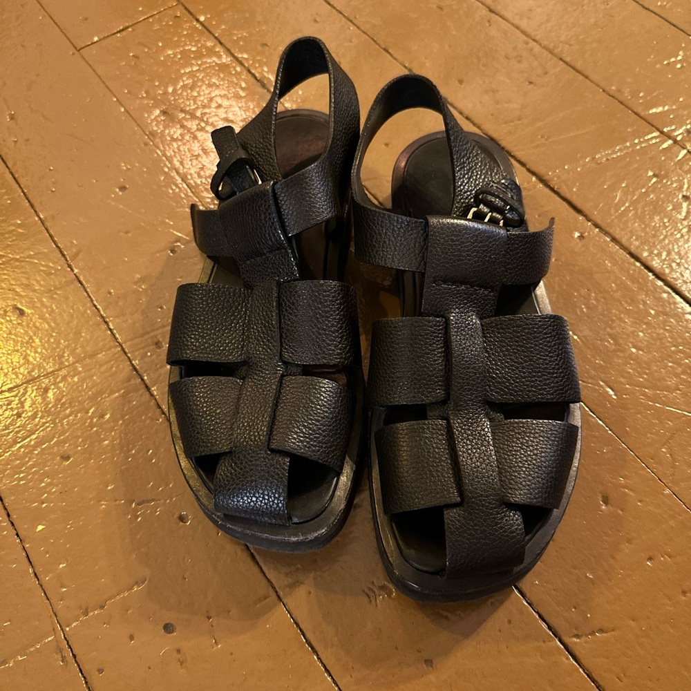 Sold!!!  Pre-owned The Row Fisherman sandals size 38. Run a smidge large.